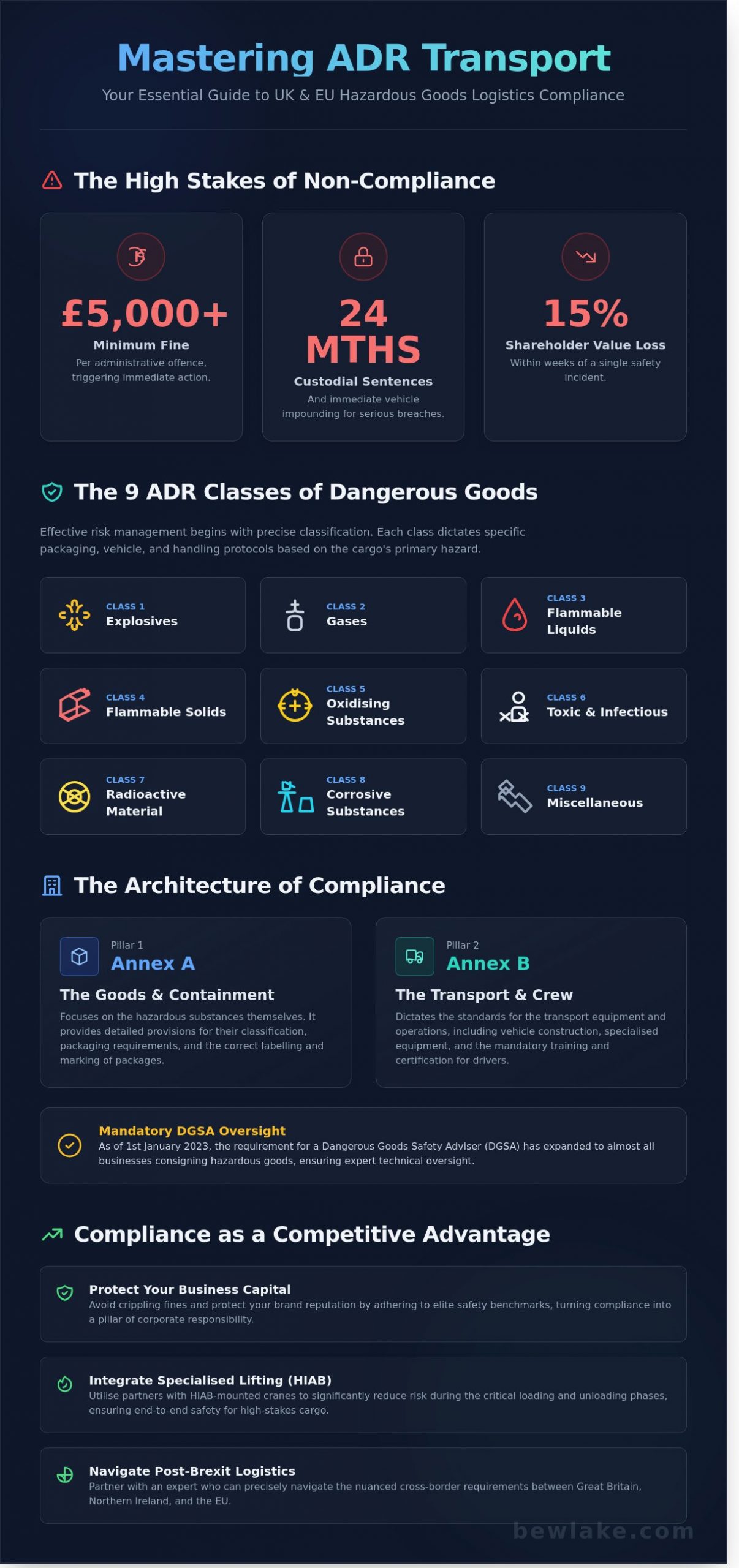 ADR Transport: A Strategic Guide to Safe & Compliant Hazardous Goods Logistics