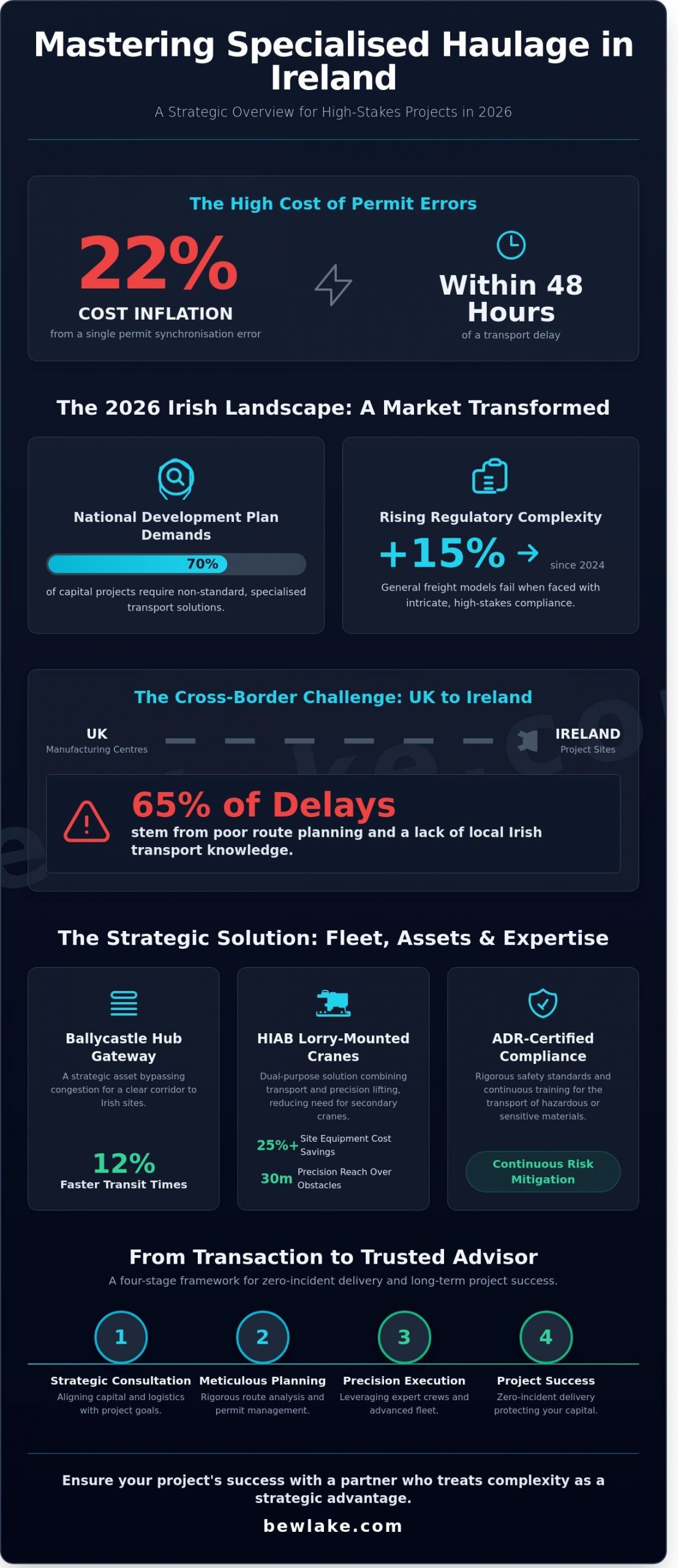 The Definitive Guide to Specialised Haulage in Ireland: Strategic Logistics for 2026